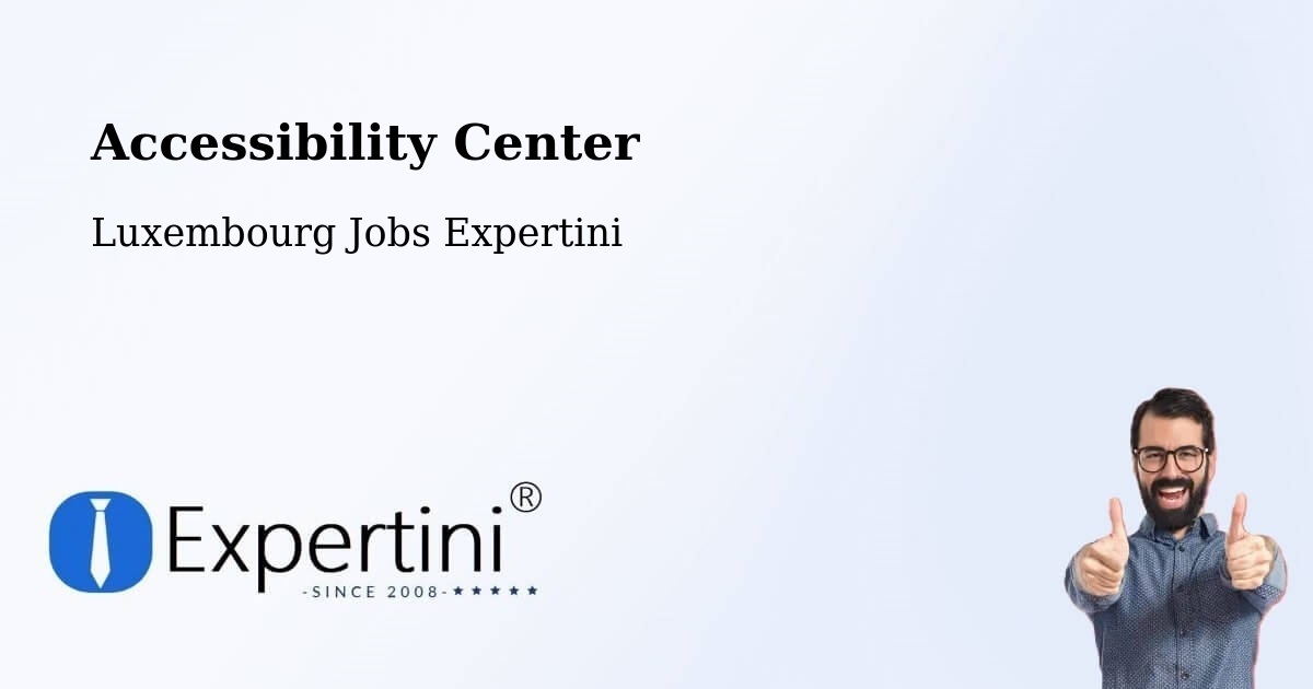 Accessibility Statement – Waldbredimus - Luxembourg Jobs Expertini