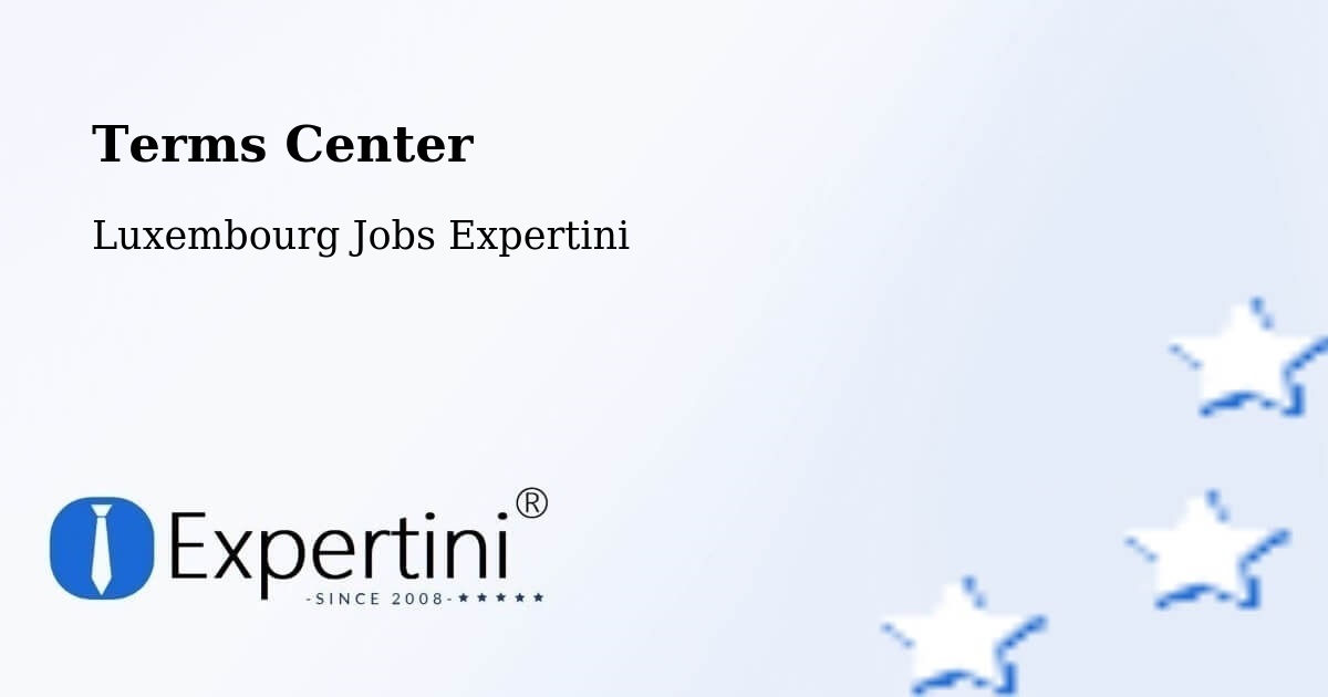 Terms of Service – Waldbredimus - Luxembourg Jobs Expertini